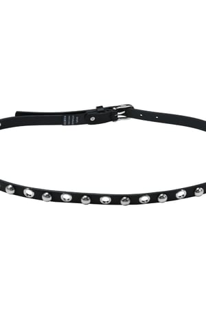 Belt Eyelet Stud Black PU h5 Picture4